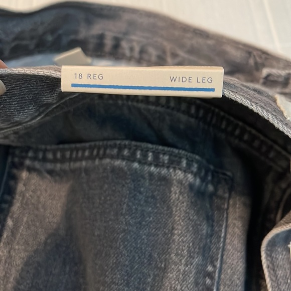 ♻️ New Universal Thread Gray 100 % Cotton Non Stretch Jeans size 18/34 Regular - Picture 8 of 10